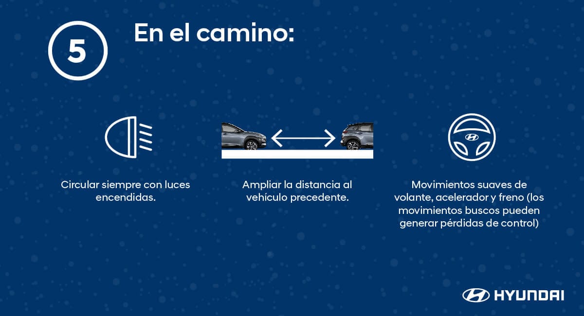 Consejos para la nieve hyundai